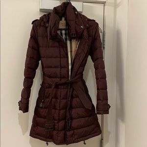 Burberry puffer parka